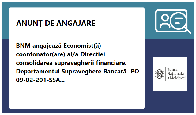 Banca Nationala a Moldovei (BNM)