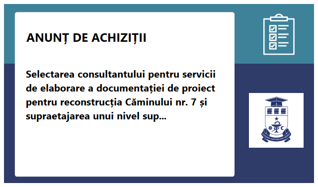 Universitatea de Stat de Medicină şi Farmacie „Nicolae Testemiţanu”