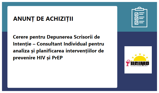 Unitatea de Coordonare, Implementare şi Monitorizare a Proiectelor în Domeniul Sănătăţii (UCIMP)