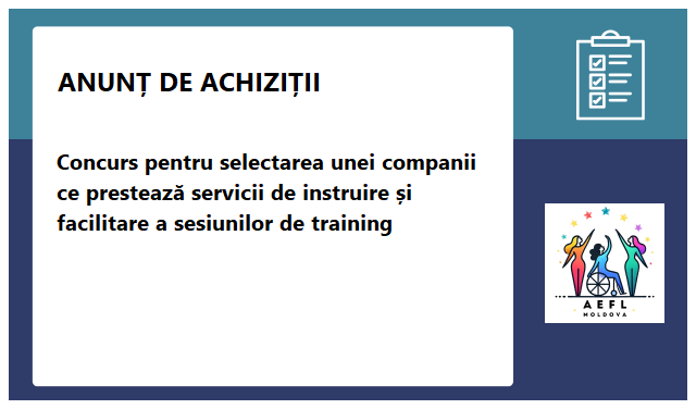 Asociația Antreprenorilor cu Dizabilități din Moldova (AEFL) Asociația Antreprenorilor cu Dizabilități din Moldova (AEFL)