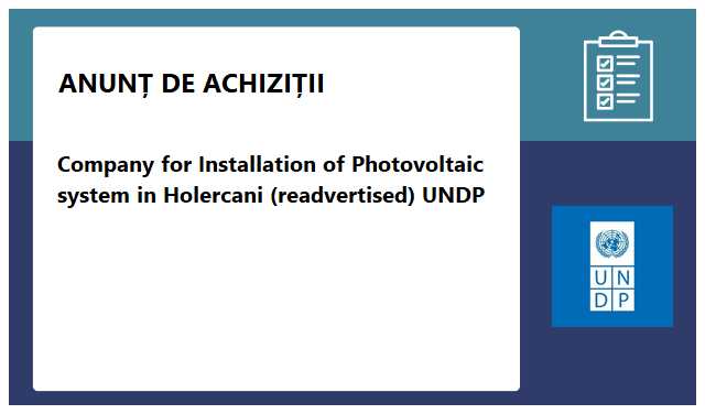 Programul Națiunilor Unite pentru Dezvoltare (PNUD/UNDP)