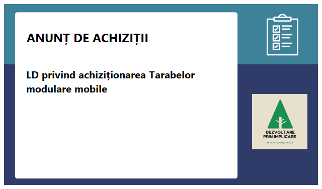 AO Dezvoltare prin Implicare AO Dezvoltare prin Implicare