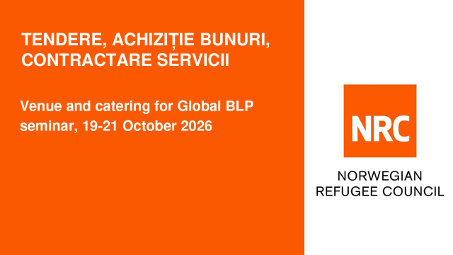 Venue and catering for Global BLP seminar, 19-21 October 2026