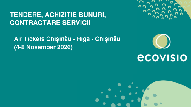 Air Tickets Chișinău - Riga - Chișinău (4-8 November 2026)