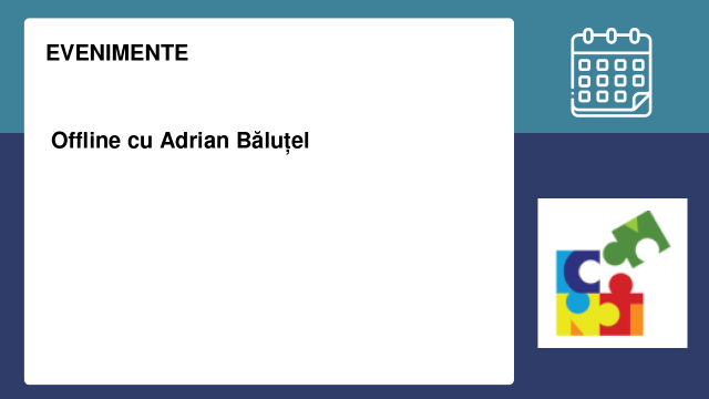 Offline cu Adrian Băluțel Offline cu Adrian Băluțel