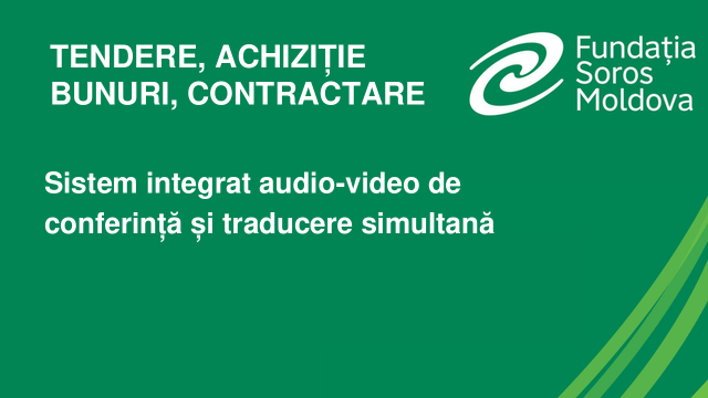 Sistem integrat audio-video de conferință și traducere simultană