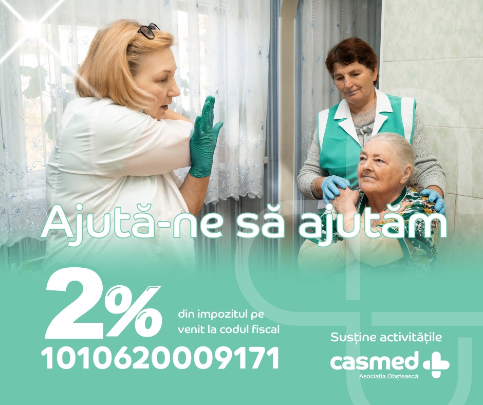 Direcționează 2% din impozitul pe venit pentru o bătrânețe senină