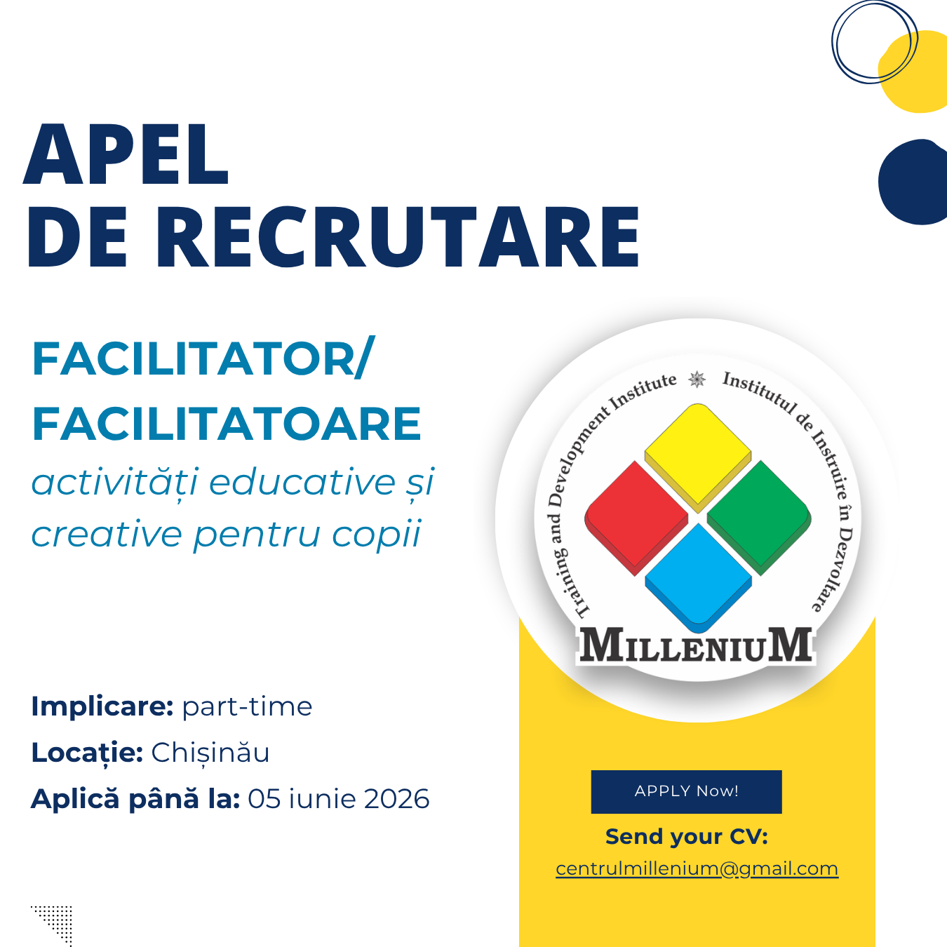 facilitator activitati