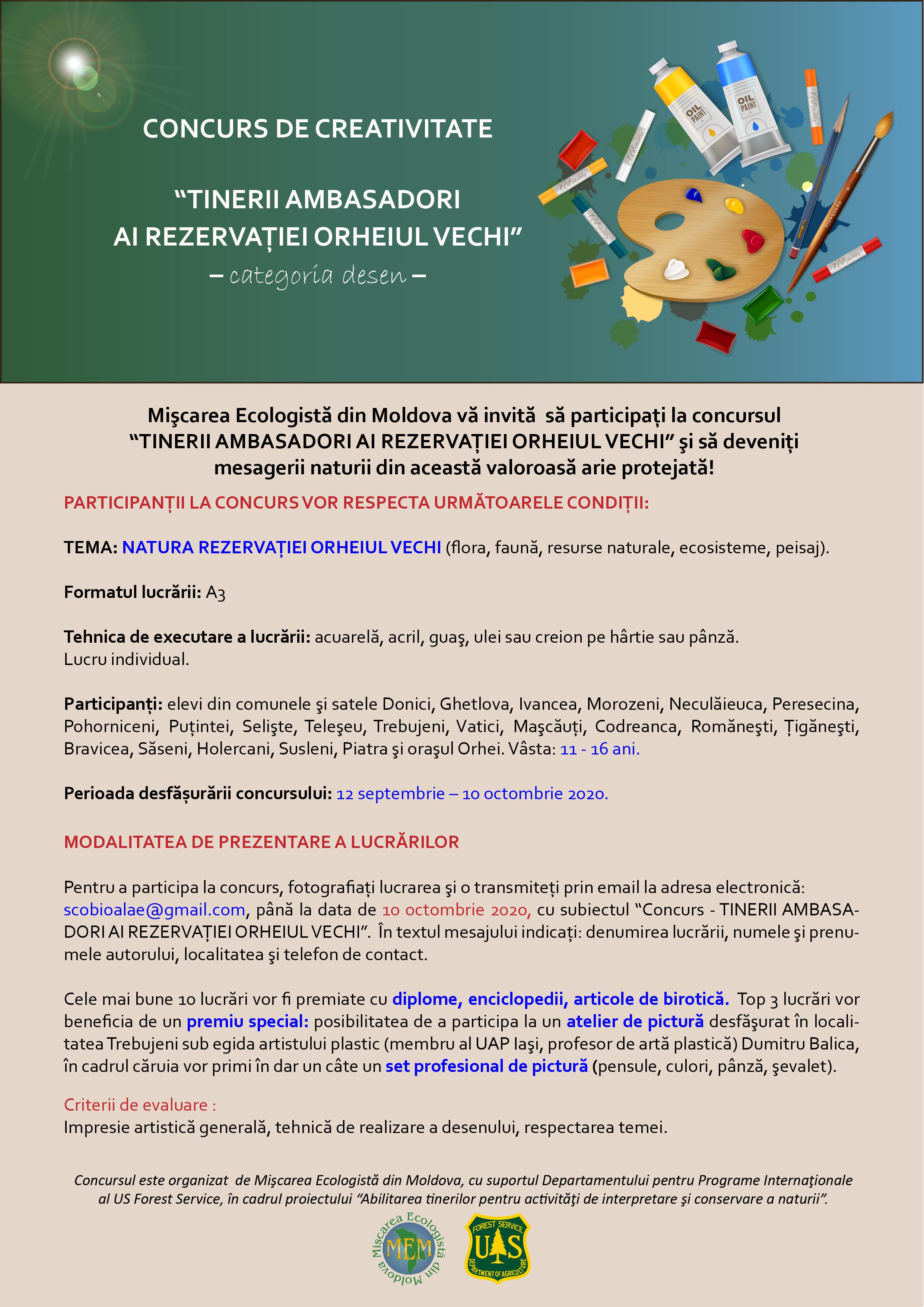 Concurs desen conditii