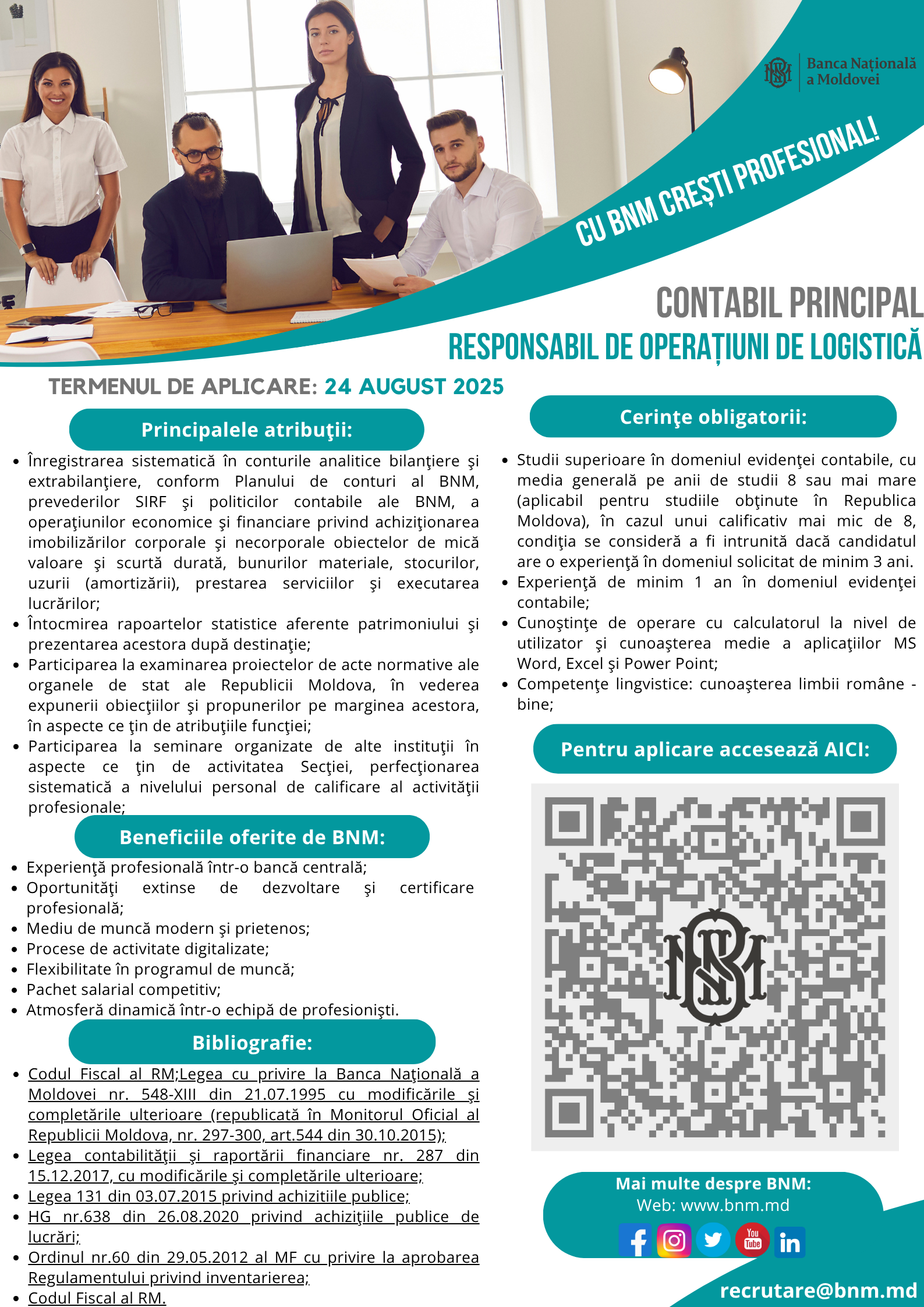 Contabil principal logistică