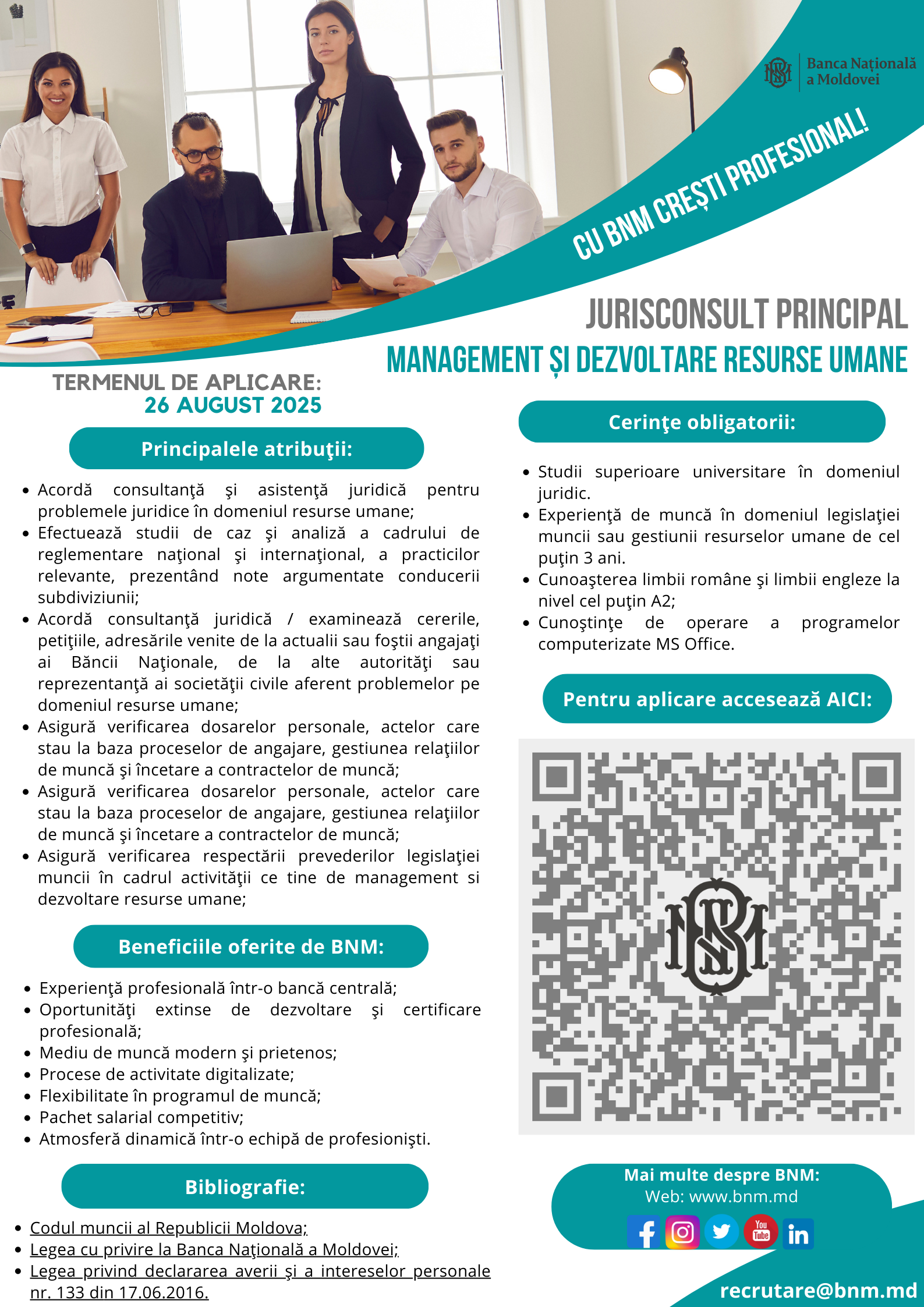 Jurisconsult principal DSORU