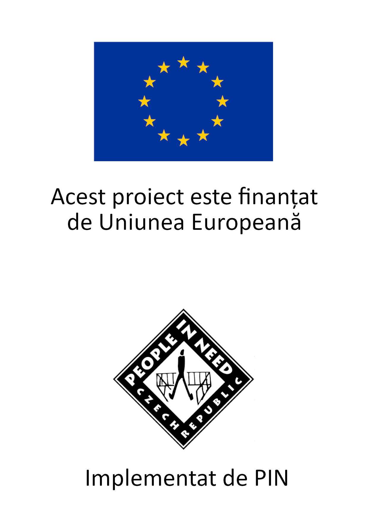 Logo Rom UE si PIN vertical