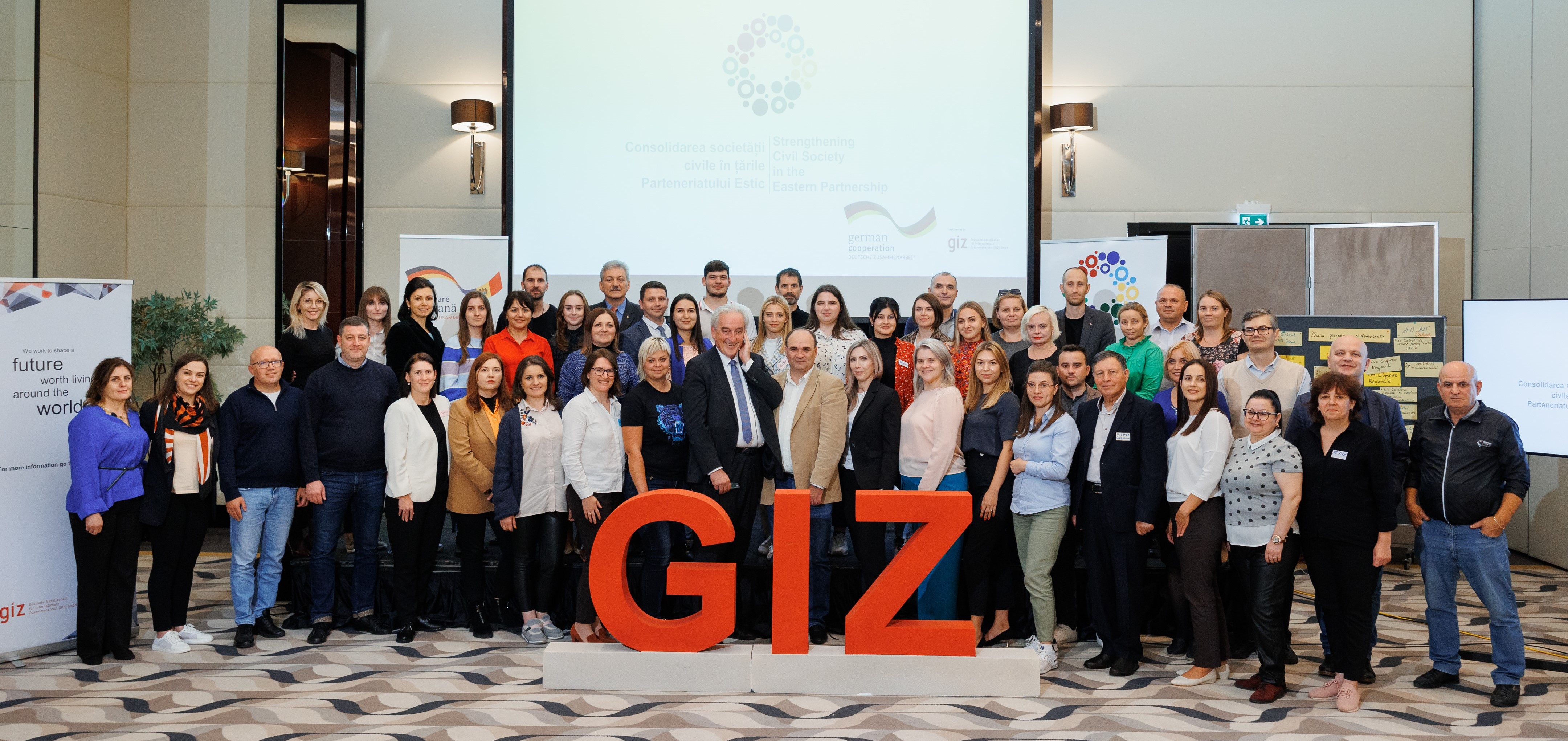 Partenerii proiectului regional GIZ 'Consolidarea OSC in tarile PaE'