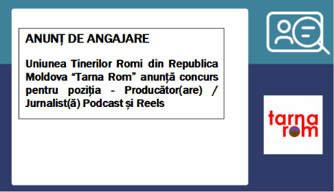 Producătorare Jurnalistă Podcast și Reels